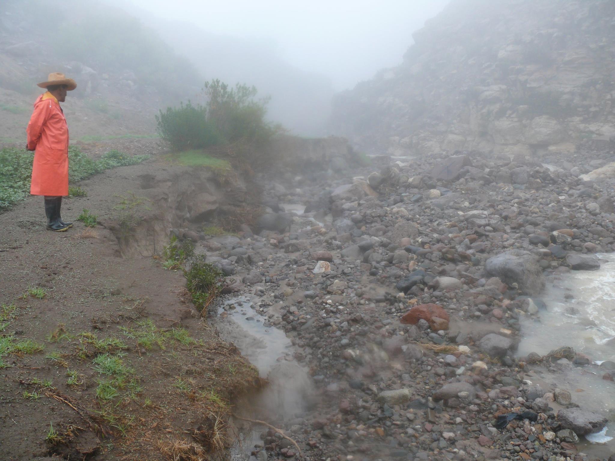 Moquegua: Proponen reubicación de anexo afectado por huaicos