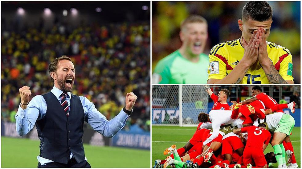 Lágrimas y alegría: la eliminación de Colombia frente a Inglaterra en imágenes (GALERÍA)
