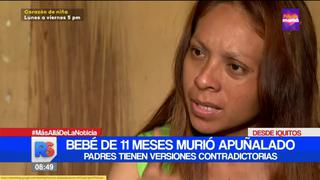 Madre del bebé asesinado en Iquitos culpa al padre: “Por qué no me mataste a mí”