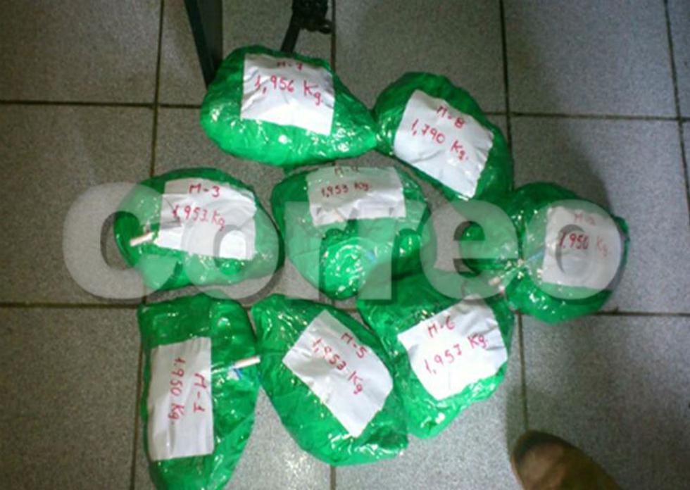 Decomisan droga, insumos, armas y más de 100 mil soles 