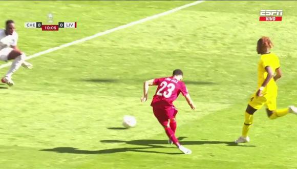 Luis Díaz tuvo el primer gol del Chelsea vs. Liverpool en la final de la FA Cup. (Foto: ESPN)