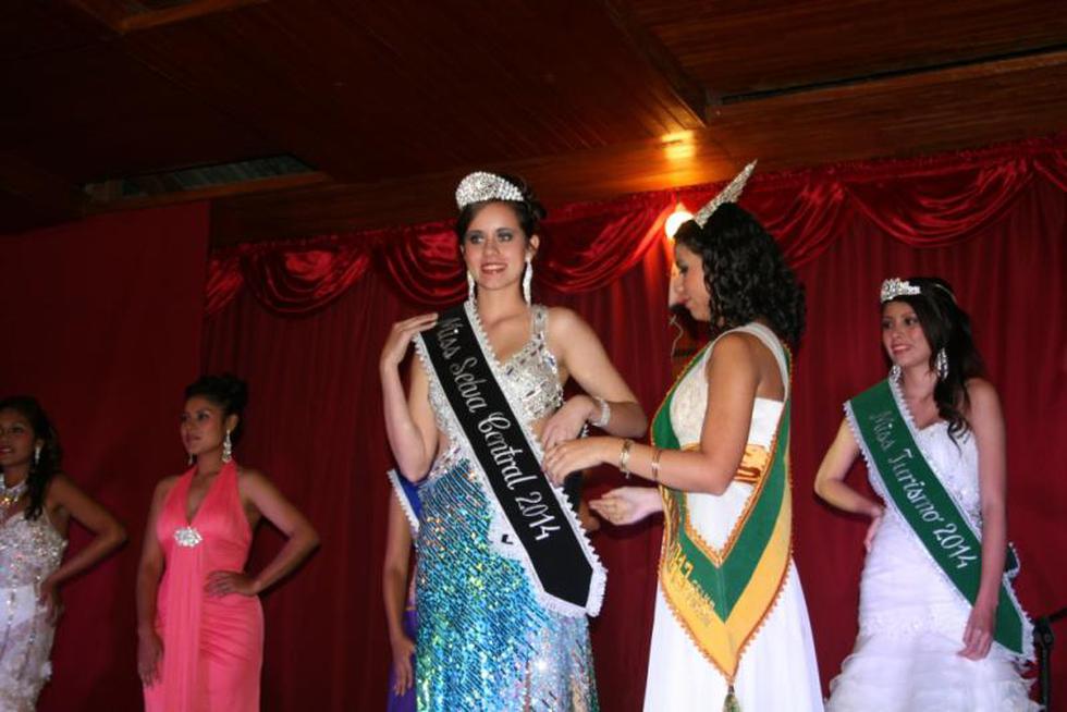 Así fue la elección de  Miss Selva Central (FOTOS)