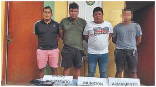 La Policía desarticula una banda de asaltantes en Talara