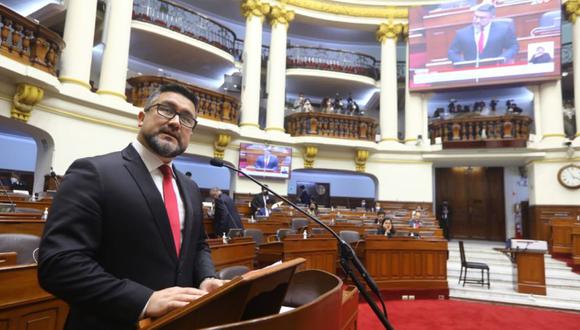 Geiner Alvarado fue censurado este jueves por el Congreso. (Foto: Congreso)