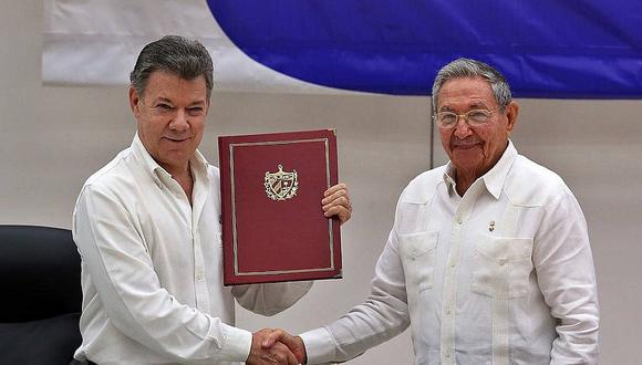 Juan Manuel Santos se reunirá con Raúl Castro en Cuba