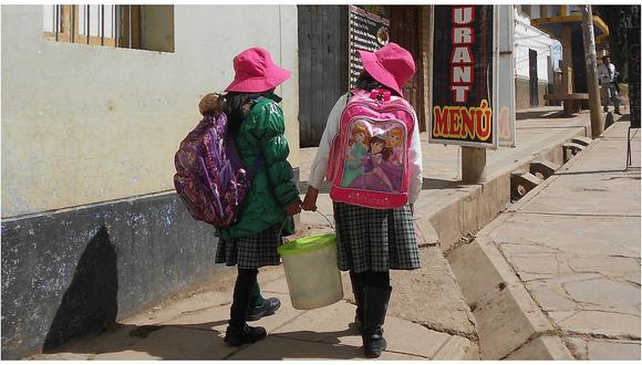 ​Unicef: Las niñas dedican más tiempo que los niños a tareas domésticas