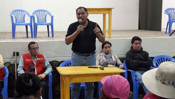 Luis Yika se reúne con personas con discapacidad de Sánchez Carrión