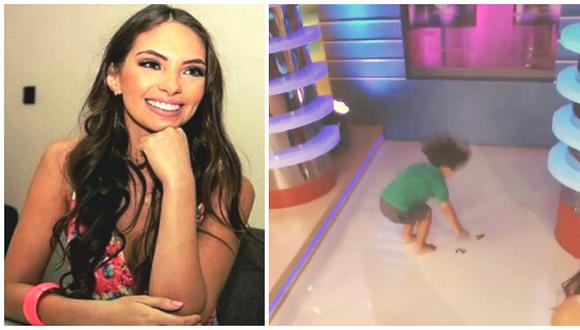 Natalie Vertiz: su hijo enternece las redes tras visitarla en el set (VIDEO)