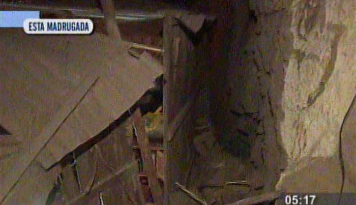 Huaycán: Tres niños heridos por caída de rocas en su vivienda