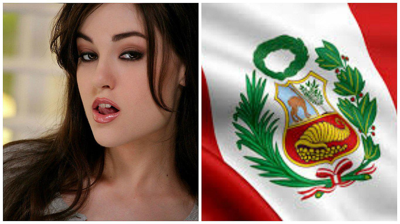 Sasha Grey realiza sorprendente saludo por Fiestas Patrias (FOTOS)