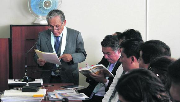 Oscorima no acude a juicio