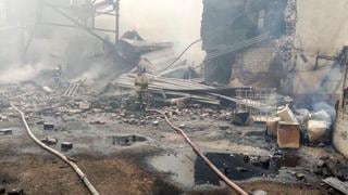 Rusia: al menos 15 muertos en incendio de una fábrica de explosivos