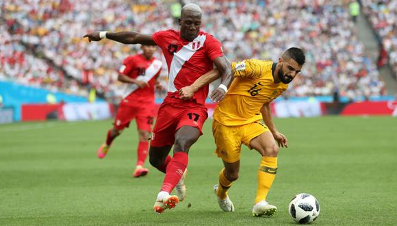 Perú y Australia se enfrentaron en la última jornada del grupo C de Rusia 2018. (Foto: Getty Images).