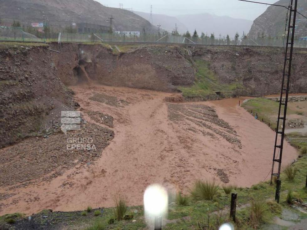 La Oroya: Huaicos afectan tramos de la Carretera Central