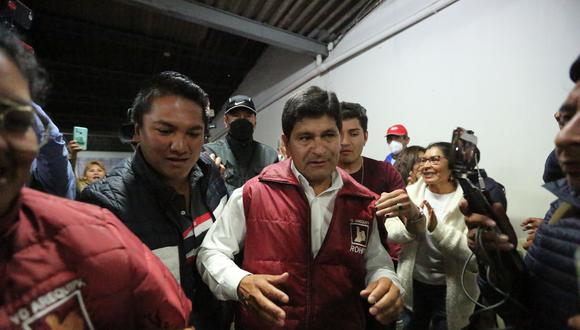 Electo gobernador de Arequipa, Rohel Sánchez le dice no al proyecto minero Tía María| Foto: Leonardo Cuito