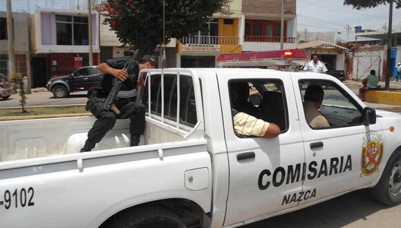 ​Dos sujetos armados roban botica en Nasca