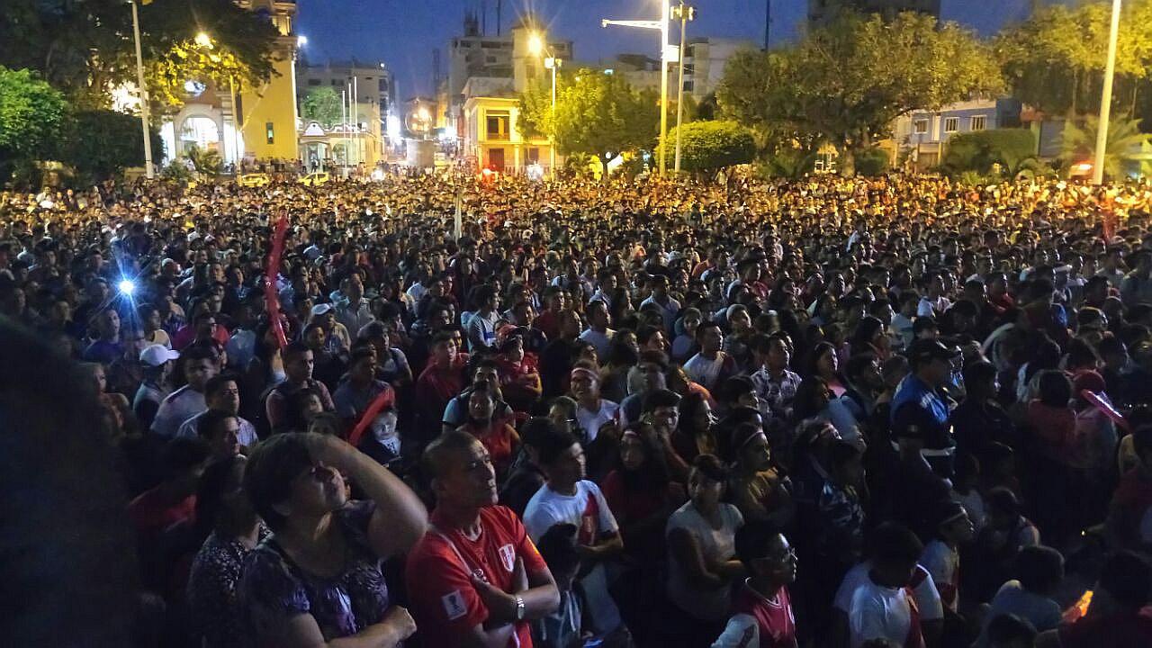 Perú vs. Colombia se podrá ver en pantalla gigante en Plaza Mayor de Tumbes