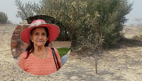Tras cuatro días de intensa búsqueda, la madre de familia fue encontrada en una zona desértica del Bajo Piura. (Foto: Cortesía)