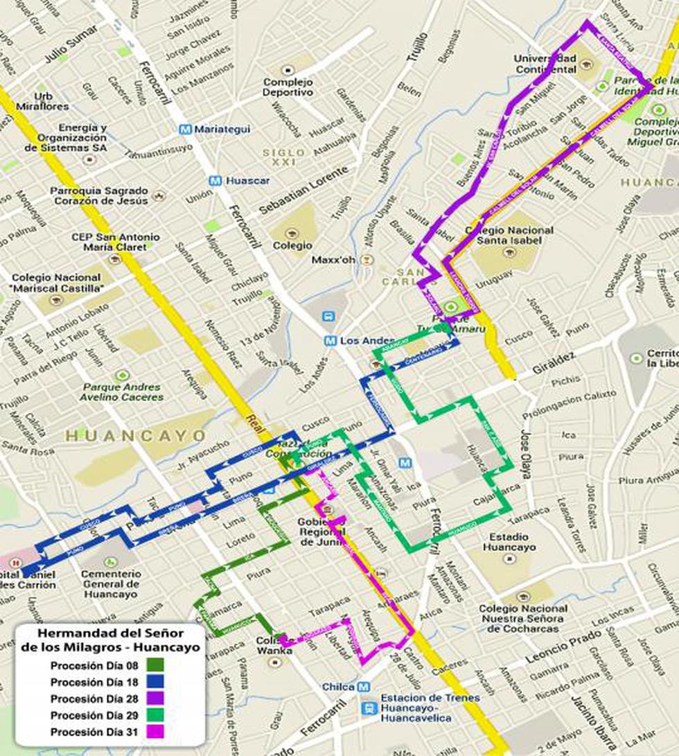 Cristo Moreno comienza recorrido por Huancayo (FOTOS)