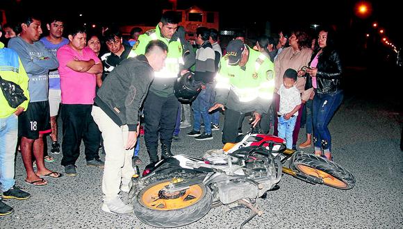 Reportan 162 accidentes de tránsito solo en Chimbote, en lo que va del año