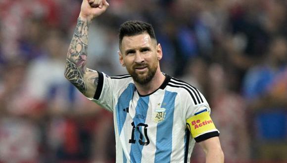 Lionel Messi llegó a los 25 partidos en la historia de los Mundiales e igualó a Lottar Matthäus. (Foto: AFP)