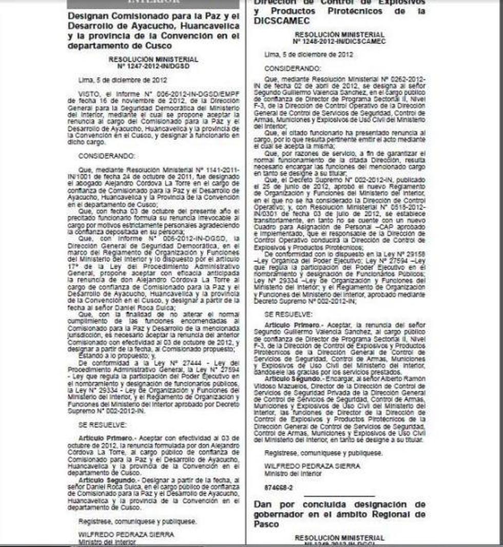 Exgobernador Daniel Roca es el nuevo Comisionado para la Paz y el Desarrollo