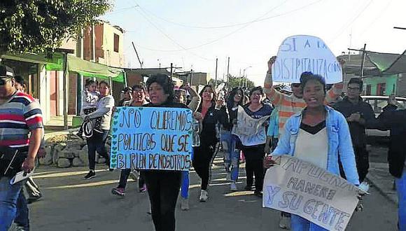 Colectivo marcha pidiendo la salida del alcalde y regidores de San Miguel