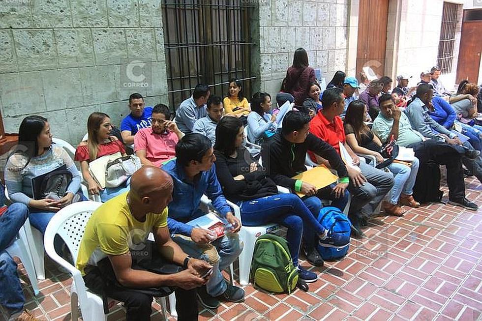 ​Migraciones de Arequipa atiende a venezolanos desde hoy (FOTOS)
