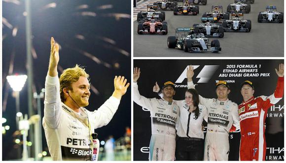 Fórmula 1: Nico Rosberg ganó en el Gran Premio de Abu Dabi
