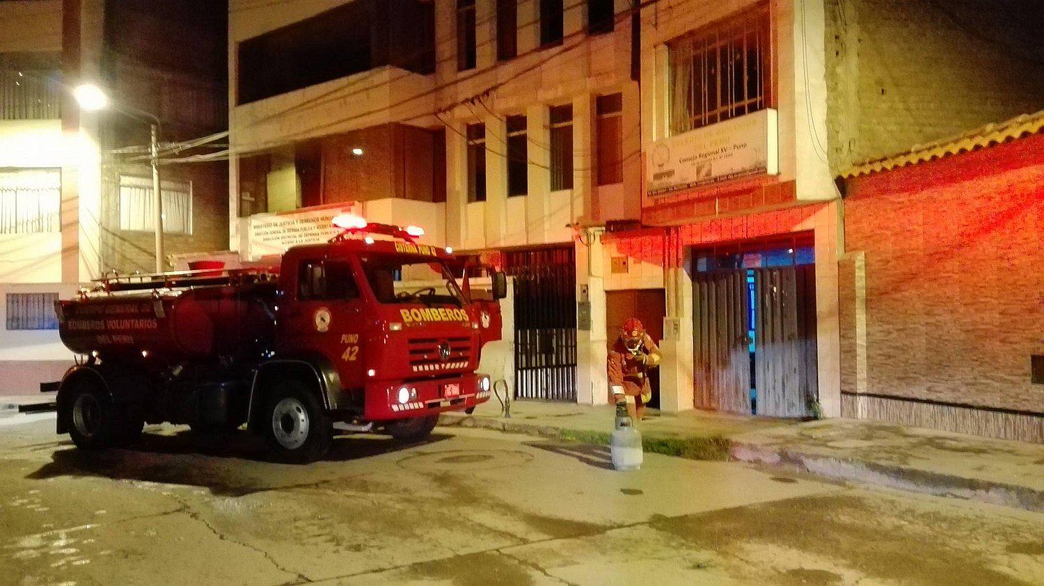 Explosión de balón de gas deja como saldo 2 heridos