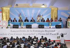 Alcaldes de Ayacucho suscriben pacto contra la anemia y desnutrición en inicio de la estrategia ‘Incluir para crecer’