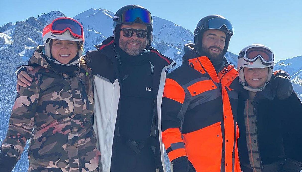 Maluma disfruta de unas merecidas vacaciones en la nieve junto a su familia.(Foto: @maluma)