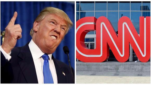 Twitter: Donald Trump difunde meme donde golpea a CNN (VIDEO)