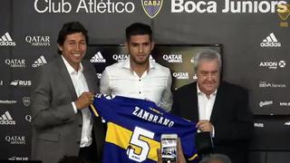 Carlos Zambrano: "Estoy dispuesto a pelear un puesto en Boca Juniors y ganarme a la hinchada” (VIDEO)