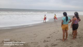 Tumbes: Buscan cuerpo de bañista desaparecido en Playa Hermosa