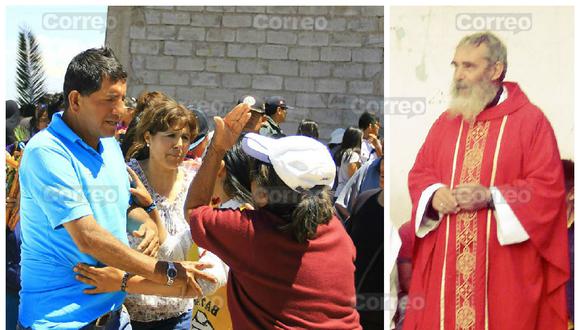 Arequipa: Pobladores pelean por sacerdote en Semana Santa