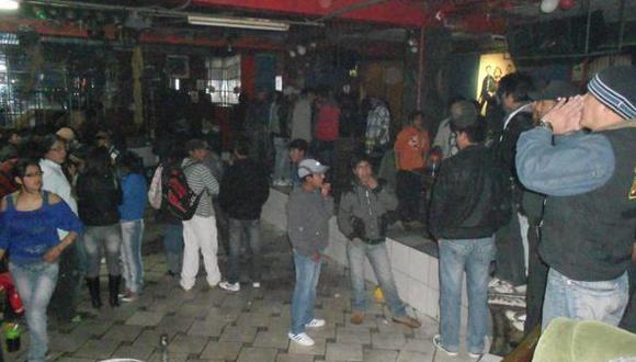 Realizan operativo a bares de la zona centrica de La Rinconada