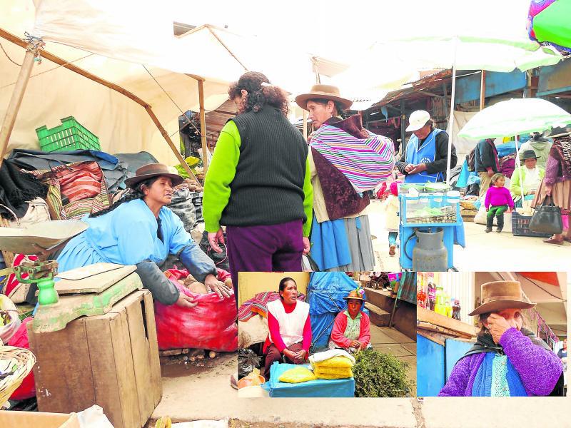 Mujeres de mercado pasaron inadvertidas en su día 