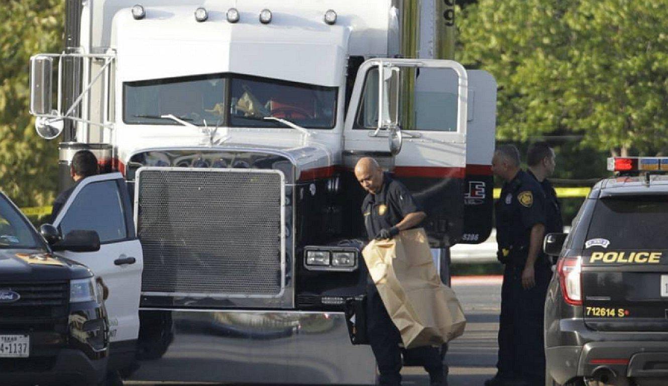 ​EE.UU.: Ocho inmigrantes muertos fueron hallados al interior de un camión