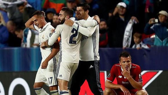 ​Real Madrid vence al Sevilla y se lleva la Supercopa de Europa