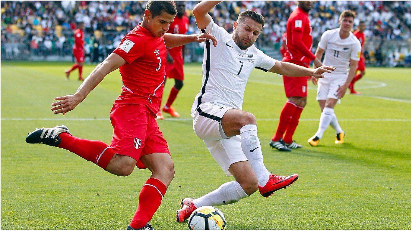 ​Nueva Zelanda vs Perú: el cabezazo de Aldo Corzo que pudo ser gol (VIDEO)