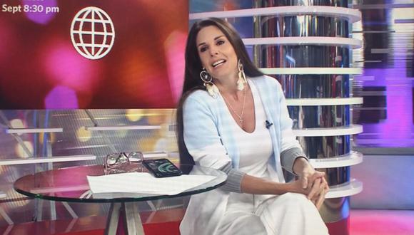 Conductora de televisión dejó en claro que la cantante peruana está tratando de superar la violencia que sufrió. (Imagen de archivo: América Noticias)