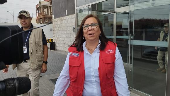 Nelly Paredes llegó hoy a Tacna para participar en reuniones mientras que en Candarave se reinstala mesa de diálogo. (Foto: GEC)
