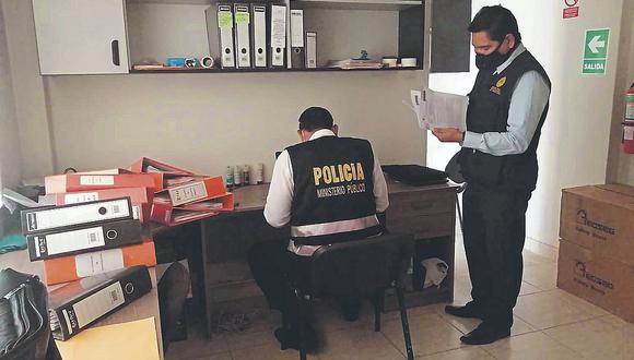 La Fiscalía allana las oficinas de proveedor de oxígeno de la Municipalidad Distrital de El Alto