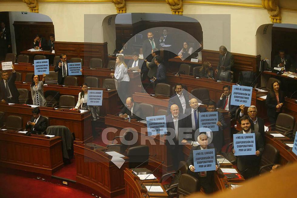 Polémica en el Congreso en debate de ley sobre cooperativas 