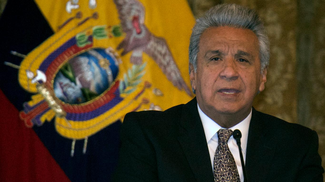 Lenín Moreno tildó de "terrorismo" incumplir medidas por coronavirus (Foto: AFP)