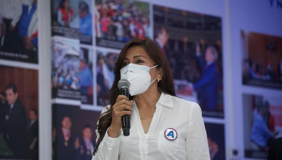 La primera vicepresidenta del Parlamento afirmó que no tiene definido si dará o no la confianza al Gabinete de Mirtha Vásquez.  (Foto: archivo GEC)