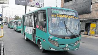 Arequipa: Reportan a cuatro empresas del SIT por participar en el paro de transportistas
