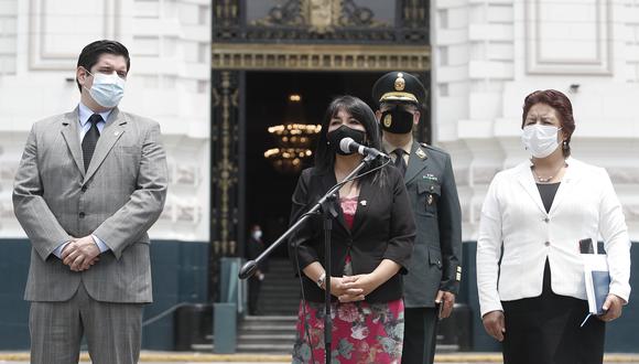 La presidenta del Congreso, Mirtha Vásquez, y la comisión especial para elegir al TC fueron demandados para anular todo el proceso. (Foto: César Campos / GEC))