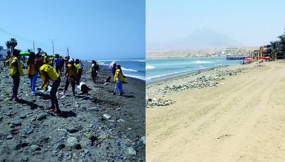 Realizan campaña de limpieza en playa de Huanchaco (FOTO) 